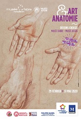 Affiche exposition Art & Anatomie
