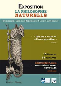 Affiche exposition La philosophie naturelle