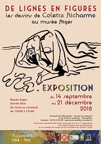 Affiche exposition Colette Richarme