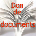 Don de documents